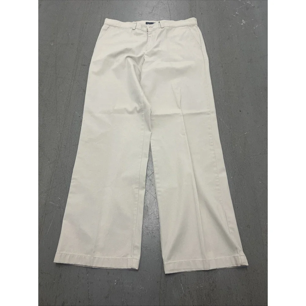 Polo Ralph Lauren Men's Classic Fit‎ Cotton Twill Beige Chino Pants Size 34x32